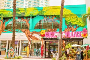 Coconut Groove, Coral Gables en Mustang décapotable