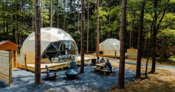 Maryland’s First Dome Glamping Destination Now Open at Deep Creek Lake